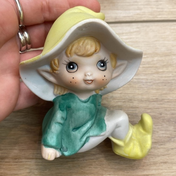 Vintage‎ Homco Pixie Elves Porcelain Figurines - Picture 5 of 11